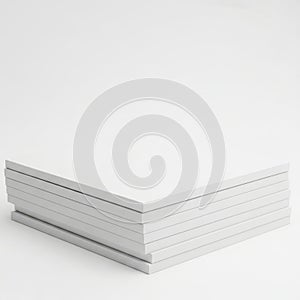 Stack of lined paper