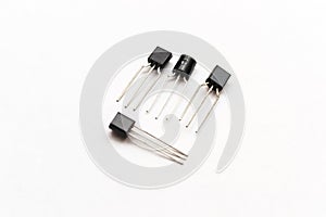 Stack of low power transistors in package TO-92