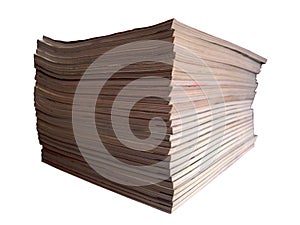 Stack of magazines
