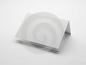 A stack of neatly arranged white paper sheets on a flat surface