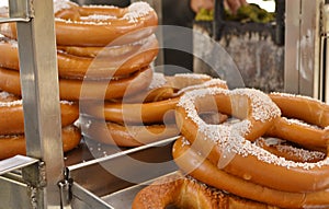 Stack of New York Pretzels