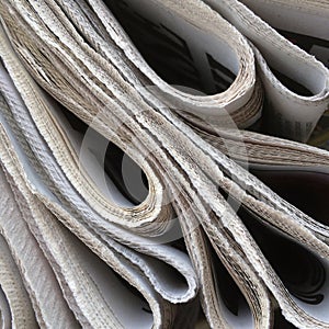 Stack of Newspapers