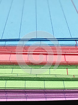 The stack of notecards