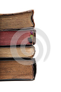 Stack of old books