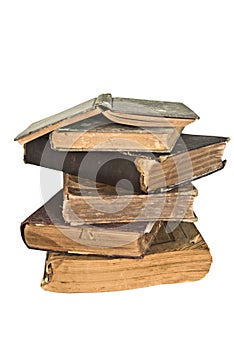 Stack of Old Books / Vintage