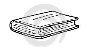 Stack of Open Books Icon: Reading Research Outline, vector design Generative AI