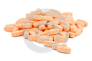 Stack of Orange Pills