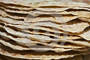 A stack of  pancakes