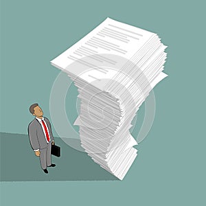 Stack of paper