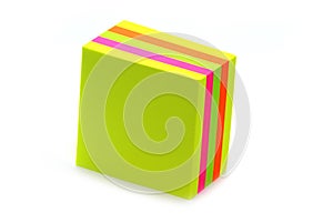 Stack of post its