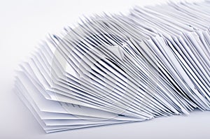 Stack of post letters