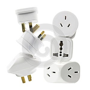 Stack of Power Adaptors