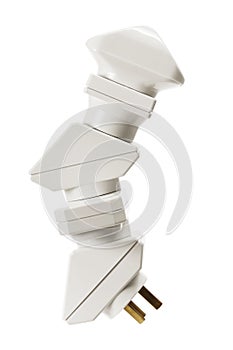 Stack of Power Adaptors