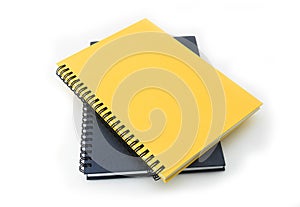 Stack of ring binder book or notebook
