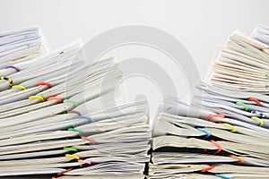 Stack sales and receipt overload