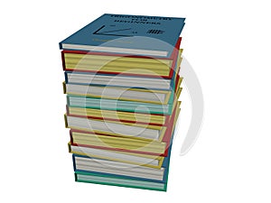 Stack of School Books