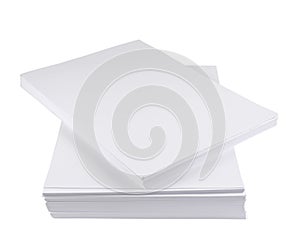 Stack of a4 size white paper sheet