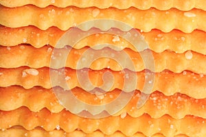 Stack Of Slices of Crispbread.