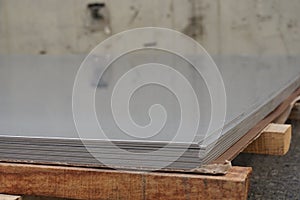 Stack of stainless steel sheet