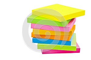 Stack of Sticky Note Pads