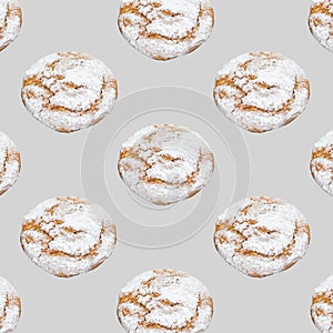 Stack of sweetmeal biscuits