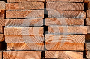 Stack Of Timber Planks