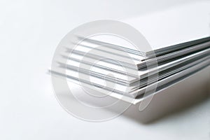 Stack of white printer paper