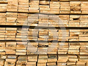 Stack of wooden bars background