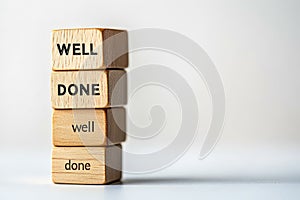Well Done Wooden Blocks photo