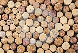 Stacked cork