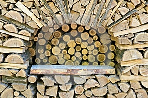 Stacked Firewood