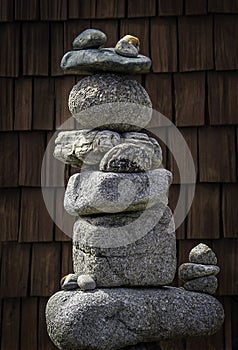 Stacked Granite Rocks