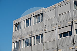 Stacked housing containers - container offices