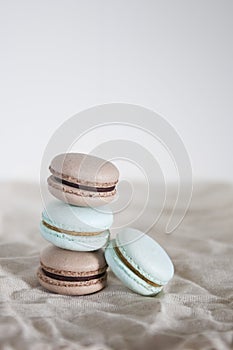 Stacked macarons