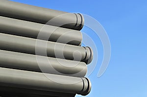 Polypropylene pipes for canalization