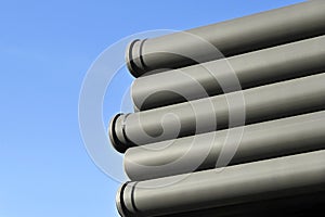 Polypropylene pipes for canalization
