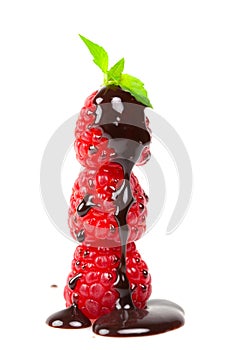 Stacked raspberry