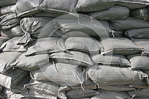 Stacked Sandbags