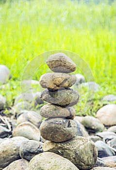 The stacked stone