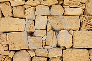 Stacked Stone wall background