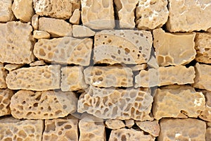 stacked stone wall background