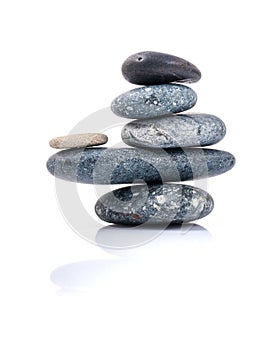 The stacked of Stones spa treatment scene zen like .