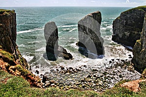 Stackpole rocks, south Wales, United Kingdom