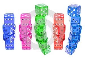 Stacks of Dice