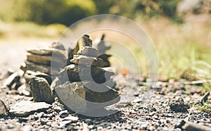 Stacks of stones