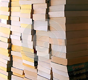 Stacks of Used Books