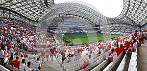 Stade Velodrome in Marseille, France