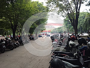 Stadion Manahan Solo at Central Java Indonesia