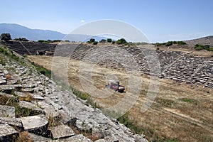 The stadium of the Aphrodisias ancient city, Aydin, Turkey