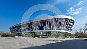 Stadium architecture outdoors building